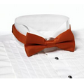 Orange Banded Bow Tie
